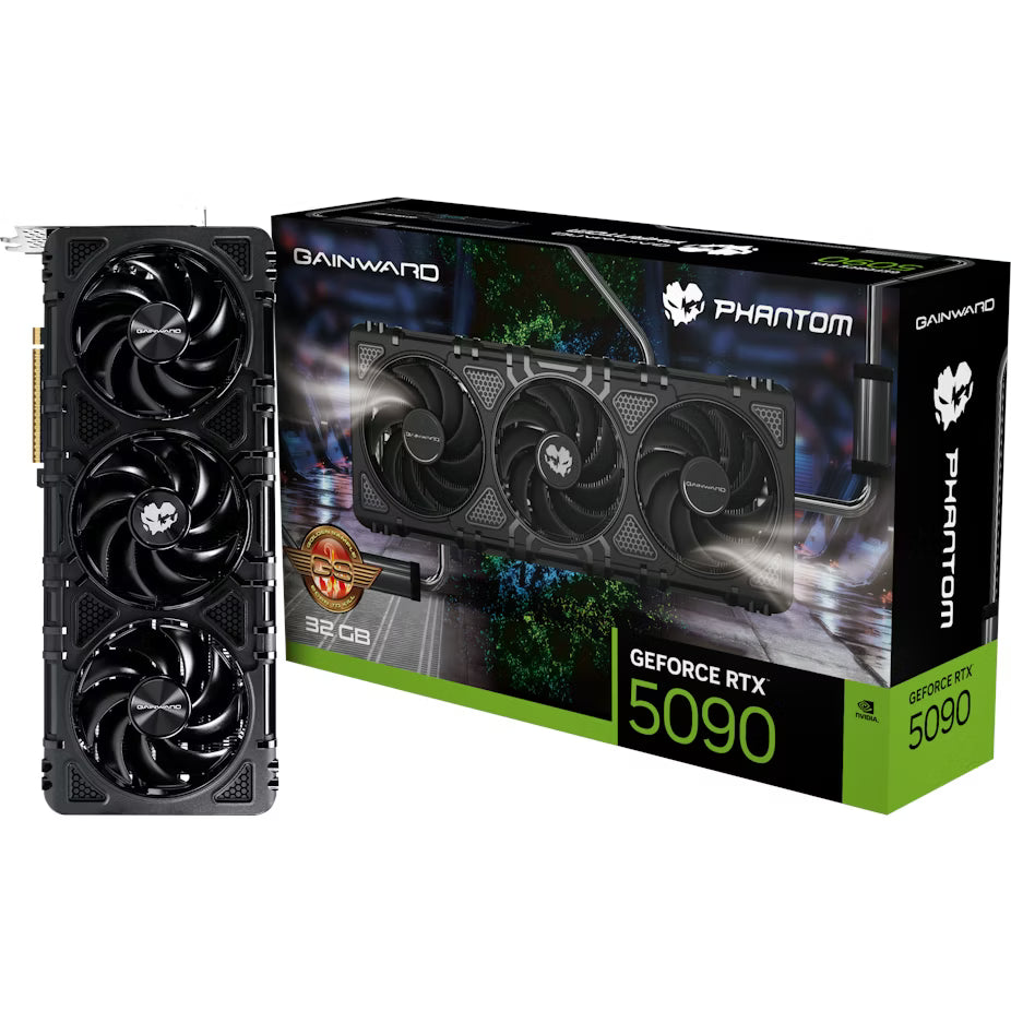 Gainward GeForce RTX 5090 Phantom GS 32GB GDDR7 PCI-Express Graphics Card